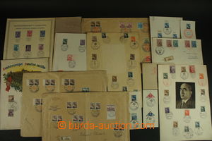 122713 - 1939-44 COMMEMORATIVE POSTMARKS / BOHEMIA-MORAVIA selection