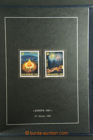 122806 - 1981 SAN MARINO dárkové album, jako nové