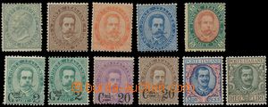 124853 - od 1863 comp. 11 pcs of stamps, Mi.16 - without gum, 40, 41,
