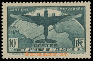 127714 - 1936 Mi.327, Francouzská letecká pošta 10Fr, hledaná zn.