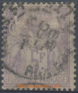 128913 - 1877 Mi.76, Alegorie 5Fr fialová, kat. 85€