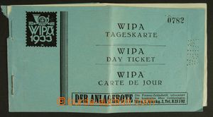 129236 - 1933 WIPA 1933, vstupenka na výstavu (sešitek), svisle p