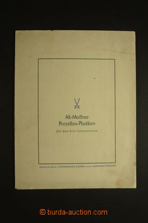 129539 - PORCELÁN Alt-Meißner Porzellan-Plastiken, catalogue porc
