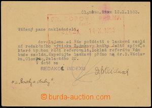 130656 - 1933 VÁCLAVEK Bedřich (1897–1943), literární teoretik