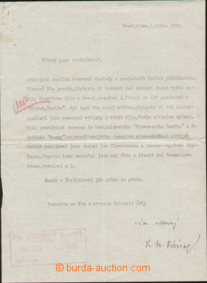 130659 - 1932 ZVĚŘINA Ladislav Narcis (1891–1980), český básn