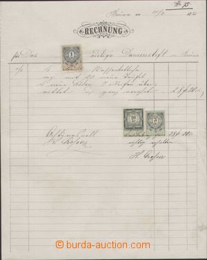 133875 - 1885 AUSTRIA-HUNGARY mixed franking issues 1883 and 1885, r