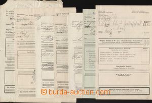 133977 - 1873-78 AUSTRIA-HUNGARY comp. 7 pcs of freight letters for