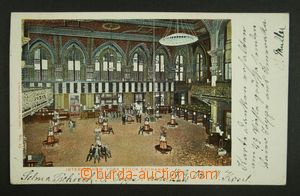 134971 - 1904 NEW YORK - burza, interiér; DA, prošlá, odřený roh