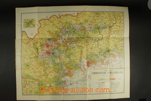 135566 - 1908 Šubrt, Hošek: Národnostní map north-west Bohemia, i