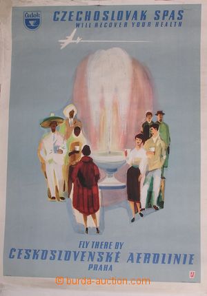 136248 - 1956 CESTOVNÍ RUCH Čedok, Československé aerolinie, pro