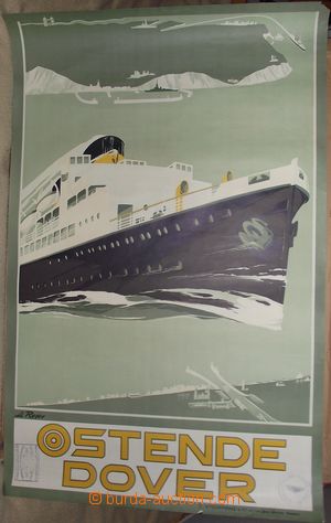 136260 - 1933 CESTOVNÍ RUCH / OSTENDE–DOVER autor L. Royon, form