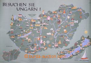 136297 - 1960-80 CESTOVNÍ RUCH / MAĎARSKO sestava 5ks propagační