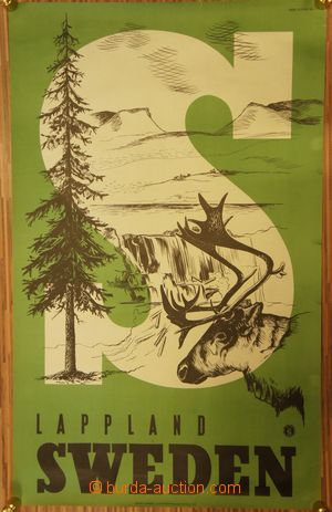 136320 - 1937-50 CESTOVNÍ RUCH / ŠVÉDSKO sestava 5ks propagační