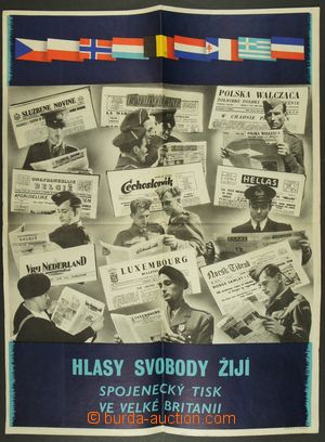 136474 - 1941 MILITARIA, PROPAGANDA exilový tisk, tištěno v Angli