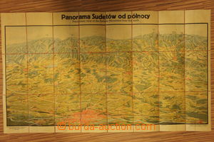 136528 - 1947 POLAND nástěnné panorama town Wrocław and surround