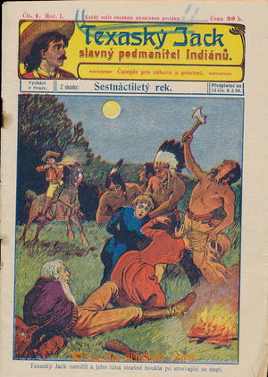 146987 - 1900? WILD WEST Texaský Jack, slavný podmanitel Indians,