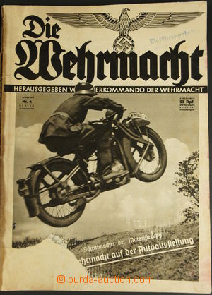 147294 - 1939 MILITARIA Die Wehrmacht, journal published vrchním he