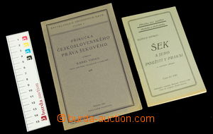 148342 - 1923 BANKING comp. 2 pcs of guides, Handbook Czechoslovak l