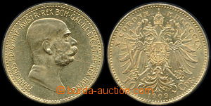 148488 - 1909 AUSTRIA-HUNGARY  10K, small head, type Schwartz, 1/1, e