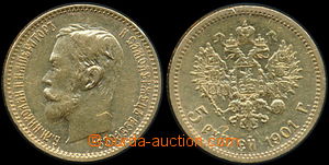148501 - 1901 RUSSIA  Nicholas II (period governance 1894–1917) 5R,