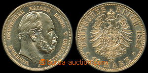 148516 - 1888 GERMANY  Prussia, Friedrich III. 10M, A, 0/0