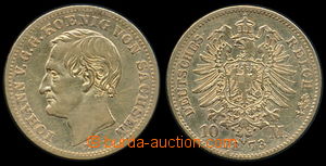 148523 - 1873 GERMANY  Saxony, Johann II. (period governance 1854–1