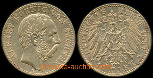 148524 - 1891 GERMANY  Saxony, Albert (period governance 1873–1902)