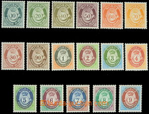 149056 - 1978-2010 Mi.758-763, 1107-1111, Trubky, sestava 17 hodnot,