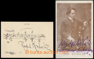 151725 - 1937 KUBELÍK Jan (1880–1940), významný český houslist