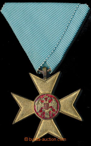 153282 - 1912 Cross milosrdenctví, gilt, medallion enamel