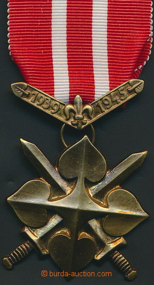 153532 - 1945- Scout cross 1939-1945, III. grade, bronz-novoděl; VM