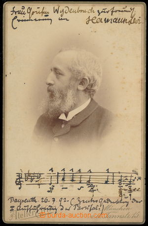 154212 - 1892 LEVI Hermann (1839-1900), německý skladatel, jeden z