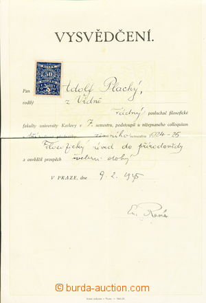 154856 - 1925 RÁDL Emanuel, Prof. Dr. (1873 - 1942), important Czech