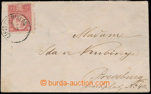 155412 - 1872 small envelope with 5 Kreuzer, Mi.3, litography, CDS LI