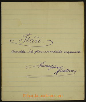 156568 - 1895-1900? DESTINNOVÁ Ema (own name Emilie Kittlová, 1878
