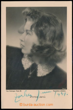 156841 - 1941 JANŮ Zorka (one's own name Zora Babková 1921-1946), C