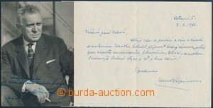 156943 - 1961-1965 ŠTĚPÁNEK Zdeněk (1896–1968), český herec,
