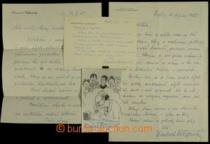 156947 - 1959-1984 FILIPOVSKÝ Francis (1907-1993), important Czech f