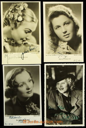 158013 - 1940-1941 GAYEROVÁ Nelly, MÁJOVÁ Stella, SVOZILOVÁ Svět