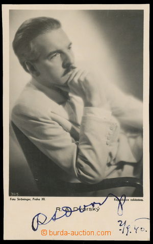 158028 - 1940 DVORSKÝ Rudolf Anthony (1899-1966), Czech composer, ka