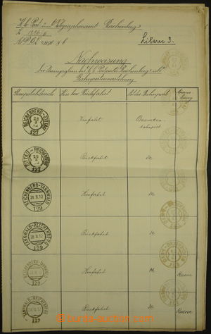 158165 - 1912 exceedingly interesting collection of all cancels from