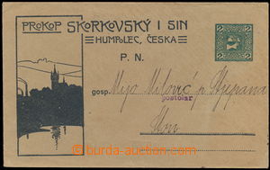 158167 - 1912? firemní obálka v chorvatštině (!) fy Prokop Skorko