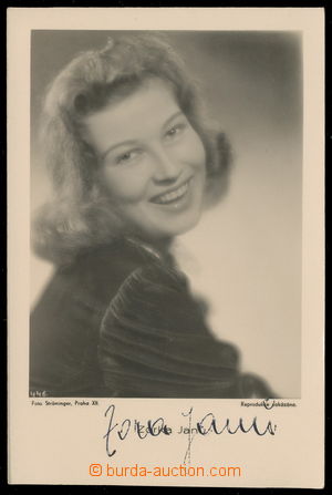 158937 - 1940 JANŮ Zorka (vlastním jménem Zora Babková 1921-1946)