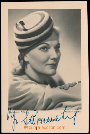 160600 - 1938 ŠTĚPNIČKOVÁ Jiřina (1912-85), významná česká h