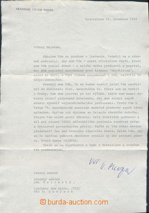 160738 - 1986 PLEVZA Viliam (1934-), významný komunistický stranic