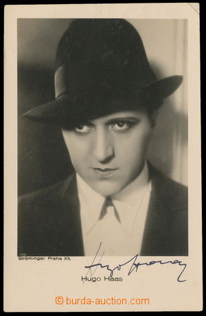 160789 - 1935 HAAS Hugo (1901-1967), významný český herec a reži