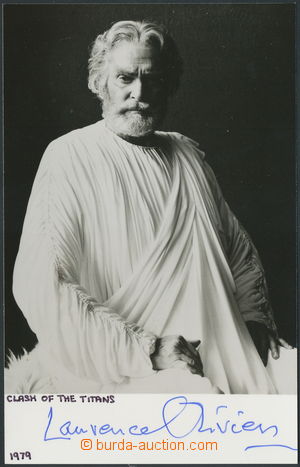 160906 - 1979 OLIVIER Lawrence (1907-1989), slavný britský herec, d