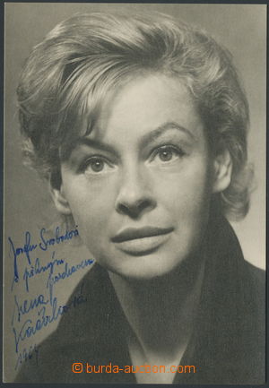 160917 - 1964 KAČÍRKOVÁ Irena (1925-1985), česká herečka, čb f