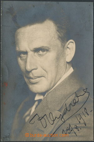 160922 - 1918 VYDRA Václav (1876–1953), významný český herec,