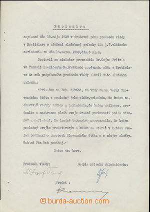 160931 - 1939 TISO Jozef (1887–1947), slovenský římskokatolický